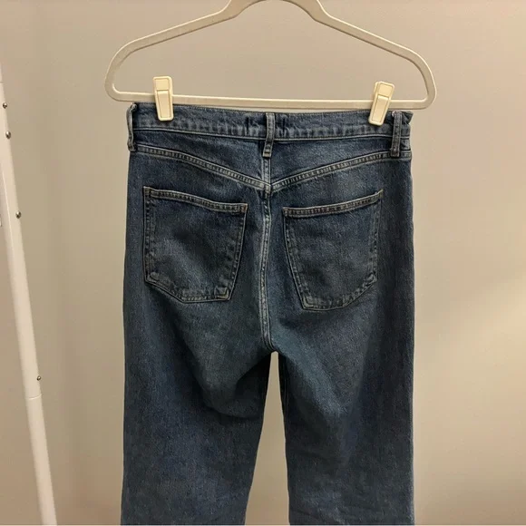 Agolde Wide Leg Harper High Rise Blue Jeans | Size 27 - Picture 4 of 8